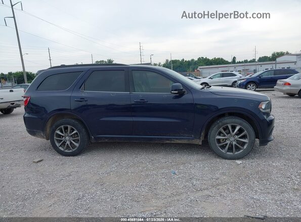 1C4RDJDG2JC414633 2018 DODGE DURANGO Dark Blue Вид задньої частини салону