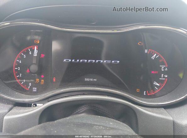 1C4RDJDG2LC285926 2020 DODGE DURANGO Gray Vista de los asientos traseros