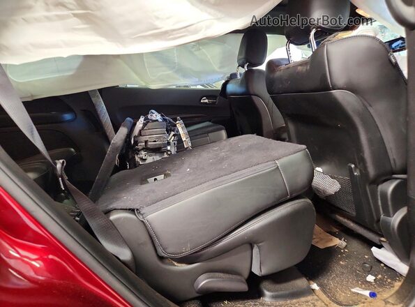 1C4RDJDG2MC523193 2021 DODGE DURANGO Maroon Vista interior trasera