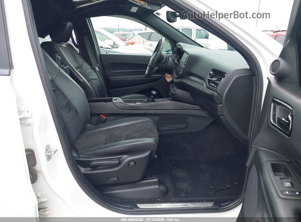 1C4RDJDG2NC105220 2022 DODGE DURANGO White Vista interior delantera