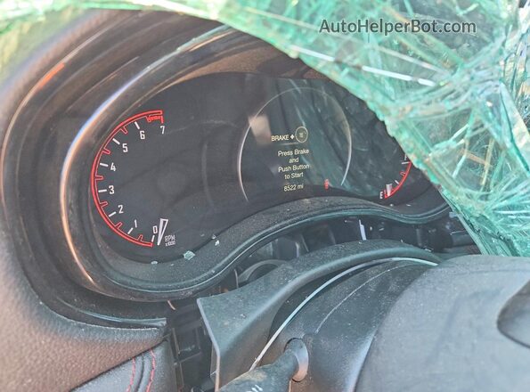 1C4RDJDG2TC226178 2026 DODGE DURANGO Black Вид щитка приладів