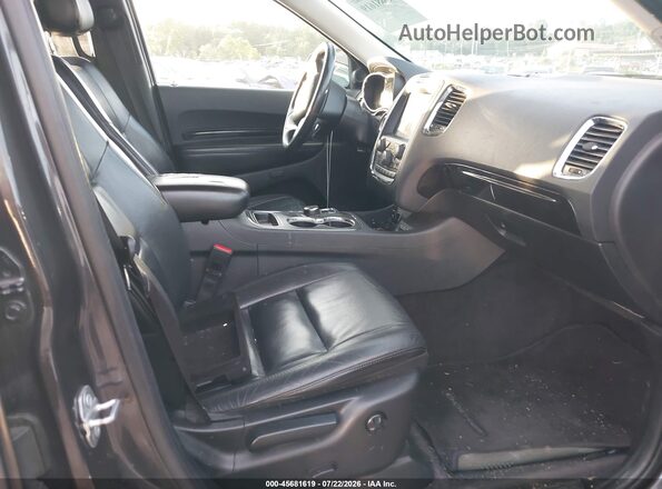 1C4RDJDG3GC455782 2016 DODGE DURANGO Gray Front interior view