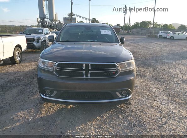 1C4RDJDG3GC455782 2016 DODGE DURANGO Gray Instrument cluster view