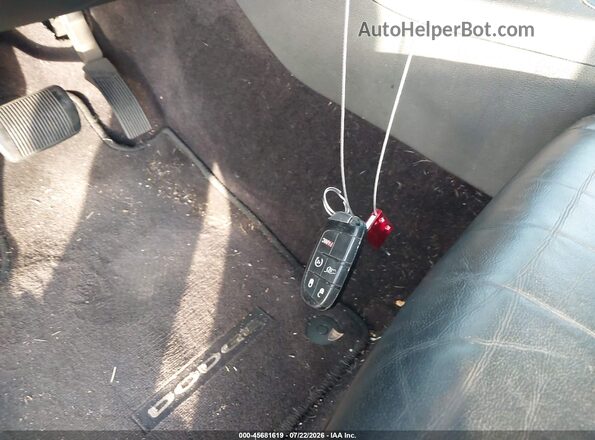1C4RDJDG3GC455782 2016 DODGE DURANGO Gray Dashboard view