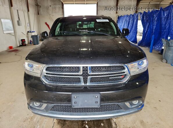 1C4RDJDG3GC455801 2016 DODGE DURANGO Black Front view