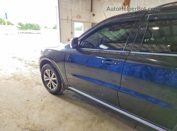 1C4RDJDG3GC455801 2016 DODGE DURANGO Black Front interior view