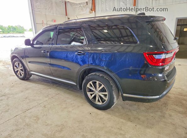 1C4RDJDG3GC455801 2016 DODGE DURANGO Black Rear left