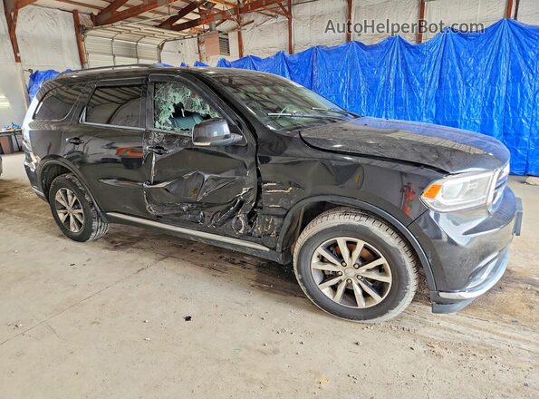 1C4RDJDG3GC455801 2016 DODGE DURANGO Black Front right