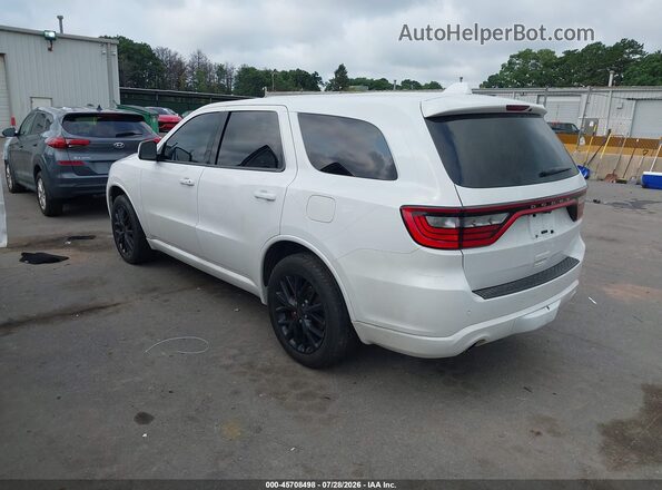 1C4RDJDG3GC484991 2016 DODGE DURANGO Белый Задняя левая четверть