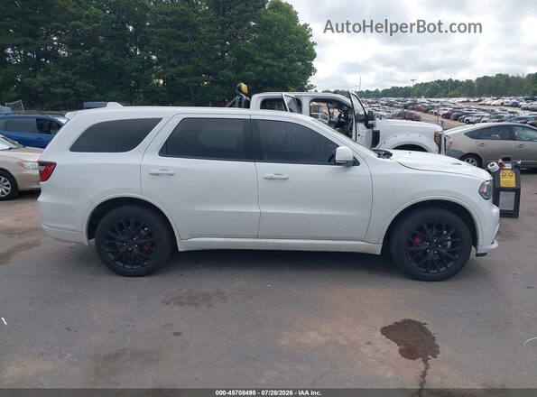 1C4RDJDG3GC484991 2016 DODGE DURANGO Белый Вид задней части салона