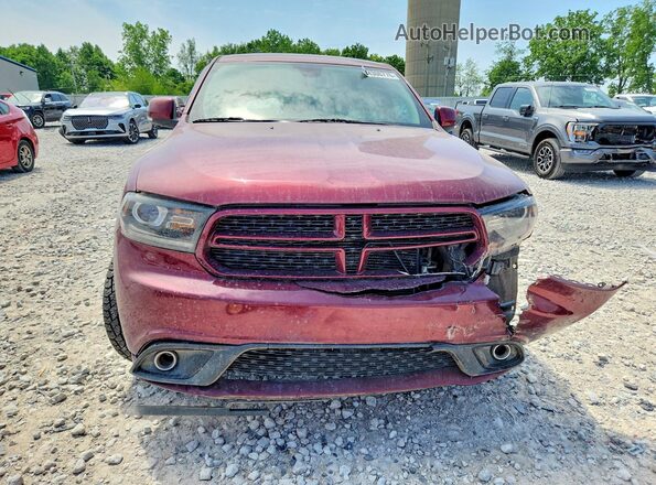 1C4RDJDG3HC649018 2017 DODGE DURANGO Red Front view