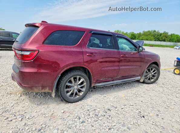 1C4RDJDG3HC649018 2017 DODGE DURANGO Red Rear right