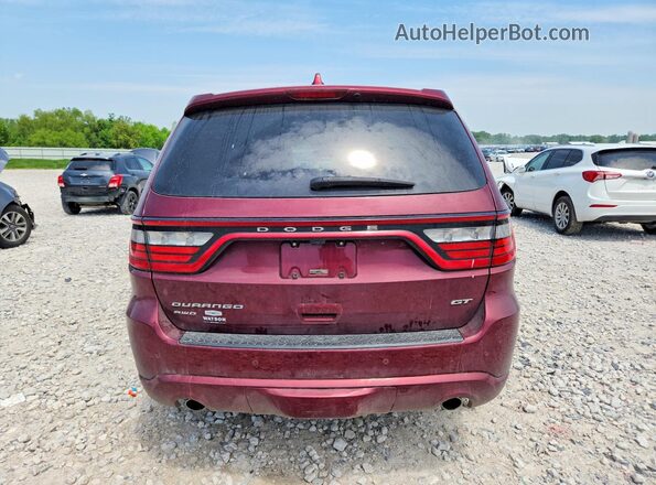 1C4RDJDG3HC649018 2017 DODGE DURANGO Red Rear view