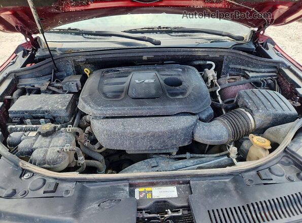 1C4RDJDG3HC649018 2017 DODGE DURANGO Red Engine compartment view