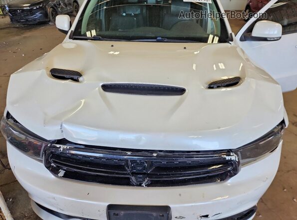 1C4RDJDG3JC116494 2018 DODGE DURANGO White Engine compartment view