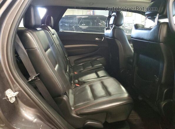 1C4RDJDG3JC415077 2018 DODGE DURANGO Gray Rear interior view