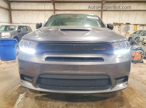 1C4RDJDG3JC462402 2018 DODGE DURANGO Gray Front view