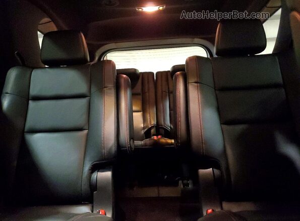 1C4RDJDG3JC462402 2018 DODGE DURANGO Gray Rear seats view