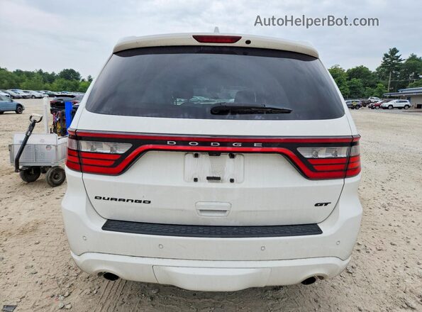 1C4RDJDG3JC497845 2018 DODGE DURANGO White Вид ззаду