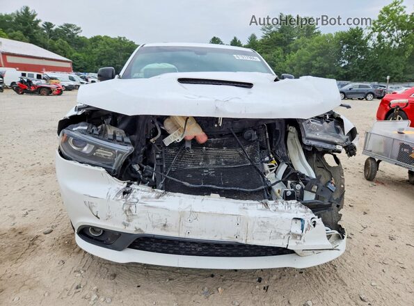 1C4RDJDG3JC497845 2018 DODGE DURANGO White Вид спереду