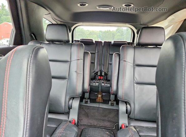 1C4RDJDG3JC497845 2018 DODGE DURANGO White Вид задніх сидінь