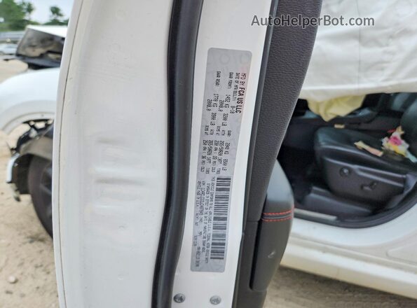1C4RDJDG3JC497845 2018 DODGE DURANGO White Панорамний вид салону 360°