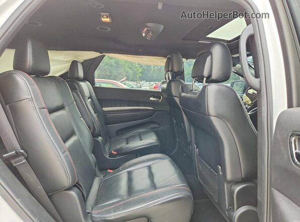 1C4RDJDG3JC497845 2018 DODGE DURANGO White Вид задньої частини салону