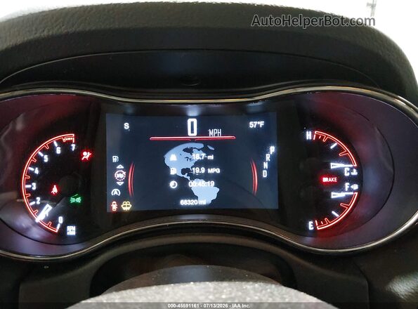 1C4RDJDG3KC685542 2019 DODGE DURANGO Gray Հետևի նստատեղերի տեսք