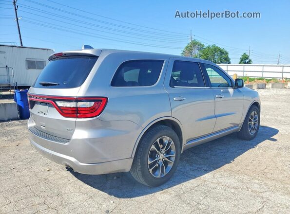 1C4RDJDG3KC744573 2019 DODGE DURANGO Silver Задня права чверть