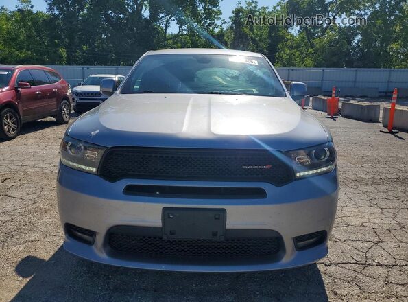 1C4RDJDG3KC744573 2019 DODGE DURANGO Silver Вид спереду