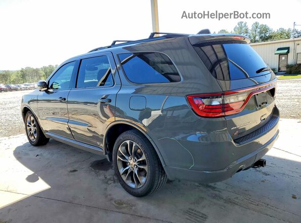 1C4RDJDG3LC338701 2020 DODGE DURANGO Gray Trasero izquierdo