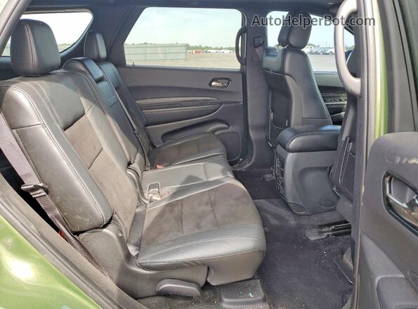1C4RDJDG3NC132832 2022 DODGE DURANGO Green Вид задньої частини салону