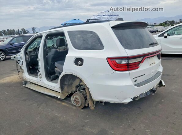 1C4RDJDG3PC695107 2023 DODGE DURANGO White Задня ліва чверть