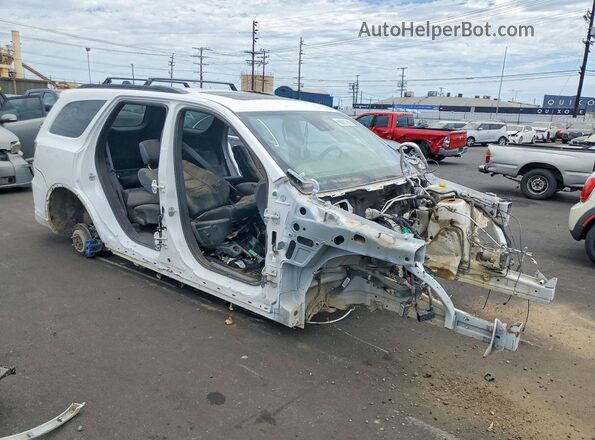1C4RDJDG3PC695107 2023 DODGE DURANGO White Передня права чверть