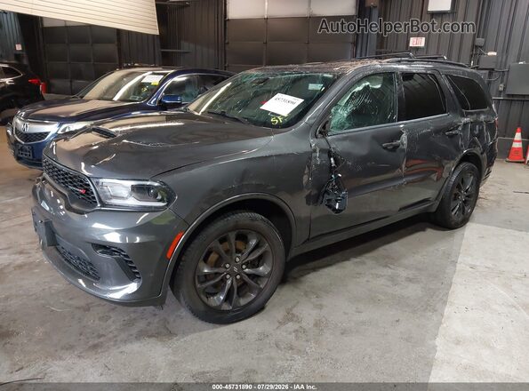 1C4RDJDG3RC139124 2024 DODGE DURANGO Серый Передняя левая четверть