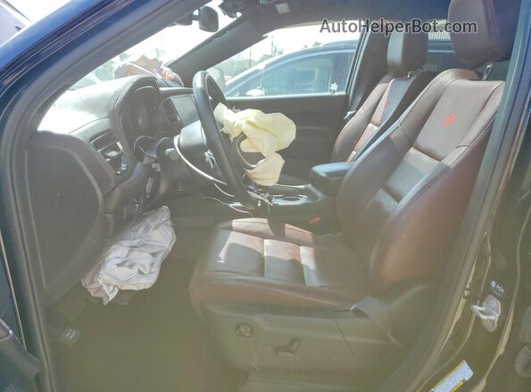 1C4RDJDG3RC258131 2024 DODGE DURANGO Black Widok wnętrza z przodu
