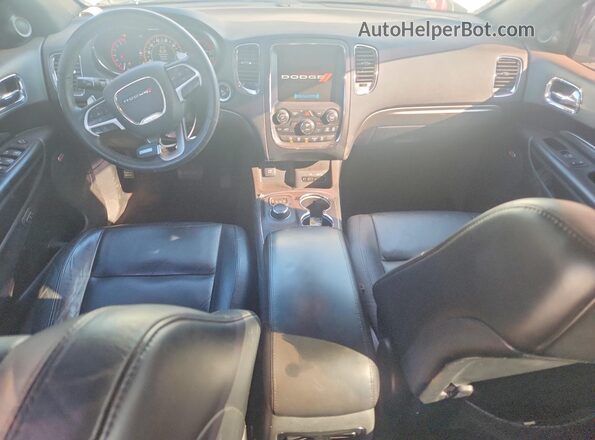 1C4RDJDG4GC400645 2016 DODGE DURANGO White Dashboard view