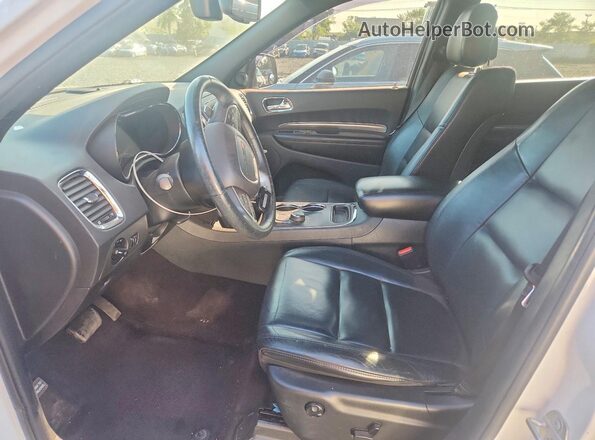 1C4RDJDG4GC400645 2016 DODGE DURANGO White Front interior view