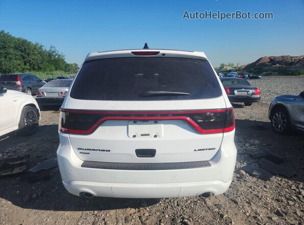 1C4RDJDG4GC400645 2016 DODGE DURANGO White Rear view