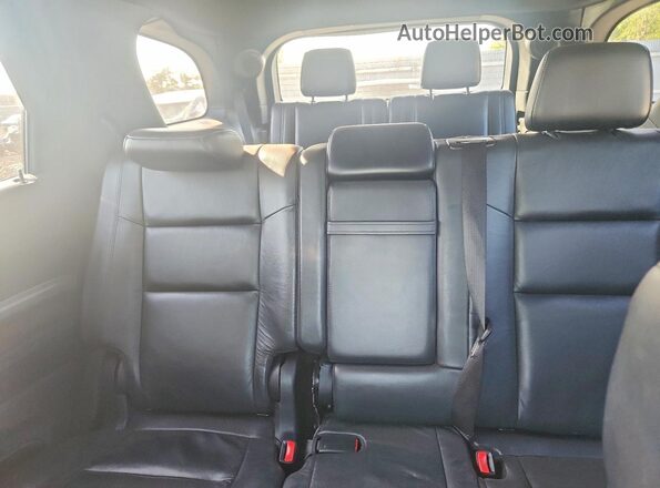 1C4RDJDG4GC400645 2016 DODGE DURANGO White Rear seats view