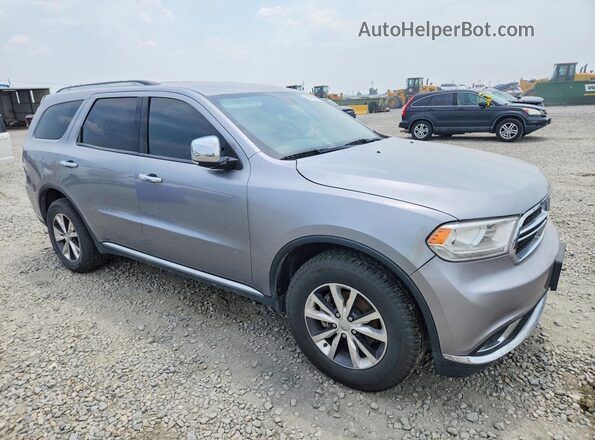 1C4RDJDG4GC449330 2016 DODGE DURANGO Silver Delantero derecho