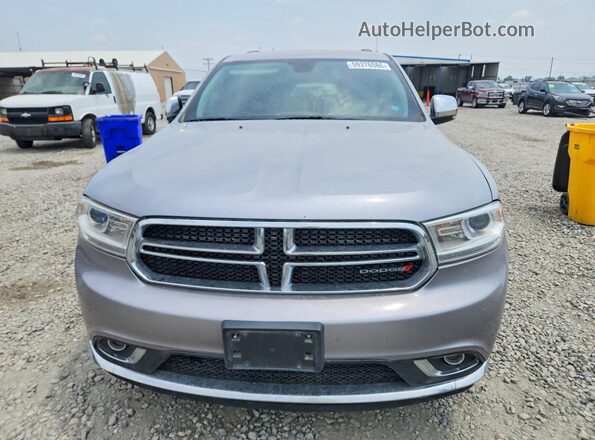 1C4RDJDG4GC449330 2016 DODGE DURANGO Silver Vista frontal
