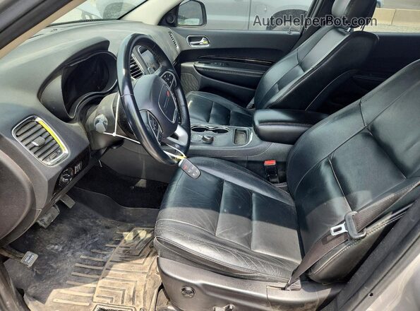 1C4RDJDG4GC449330 2016 DODGE DURANGO Silver Vista interior delantera