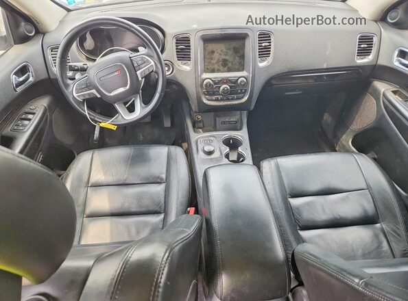 1C4RDJDG4GC449330 2016 DODGE DURANGO Silver Vista del salpicadero
