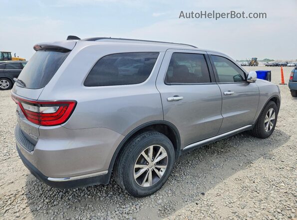 1C4RDJDG4GC449330 2016 DODGE DURANGO Silver Trasero derecho