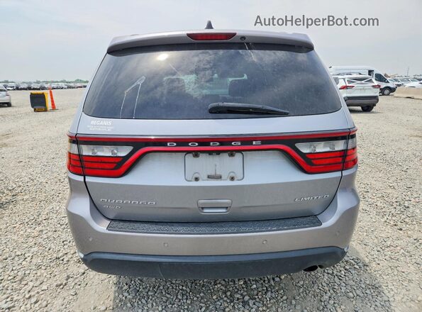 1C4RDJDG4GC449330 2016 DODGE DURANGO Silver Vista trasera