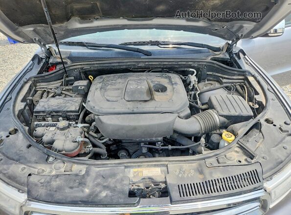 1C4RDJDG4GC449330 2016 DODGE DURANGO Silver Vista del compartimento del motor