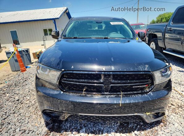 1C4RDJDG4JC100269 2018 DODGE DURANGO Black Front view