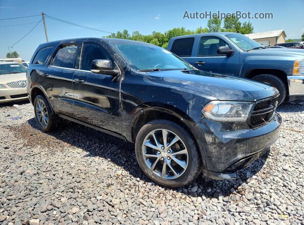 1C4RDJDG4JC100269 2018 DODGE DURANGO Black Front right
