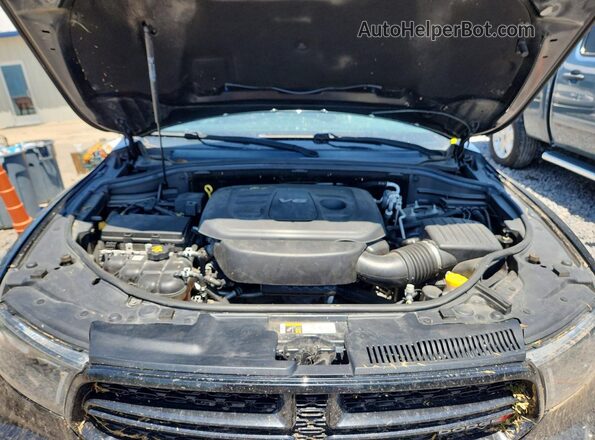 1C4RDJDG4JC100269 2018 DODGE DURANGO Black Engine compartment view